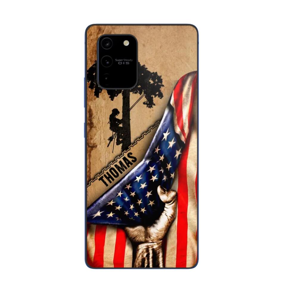 Personalized US Arborist Phonecase Printed 23JAN-DT29