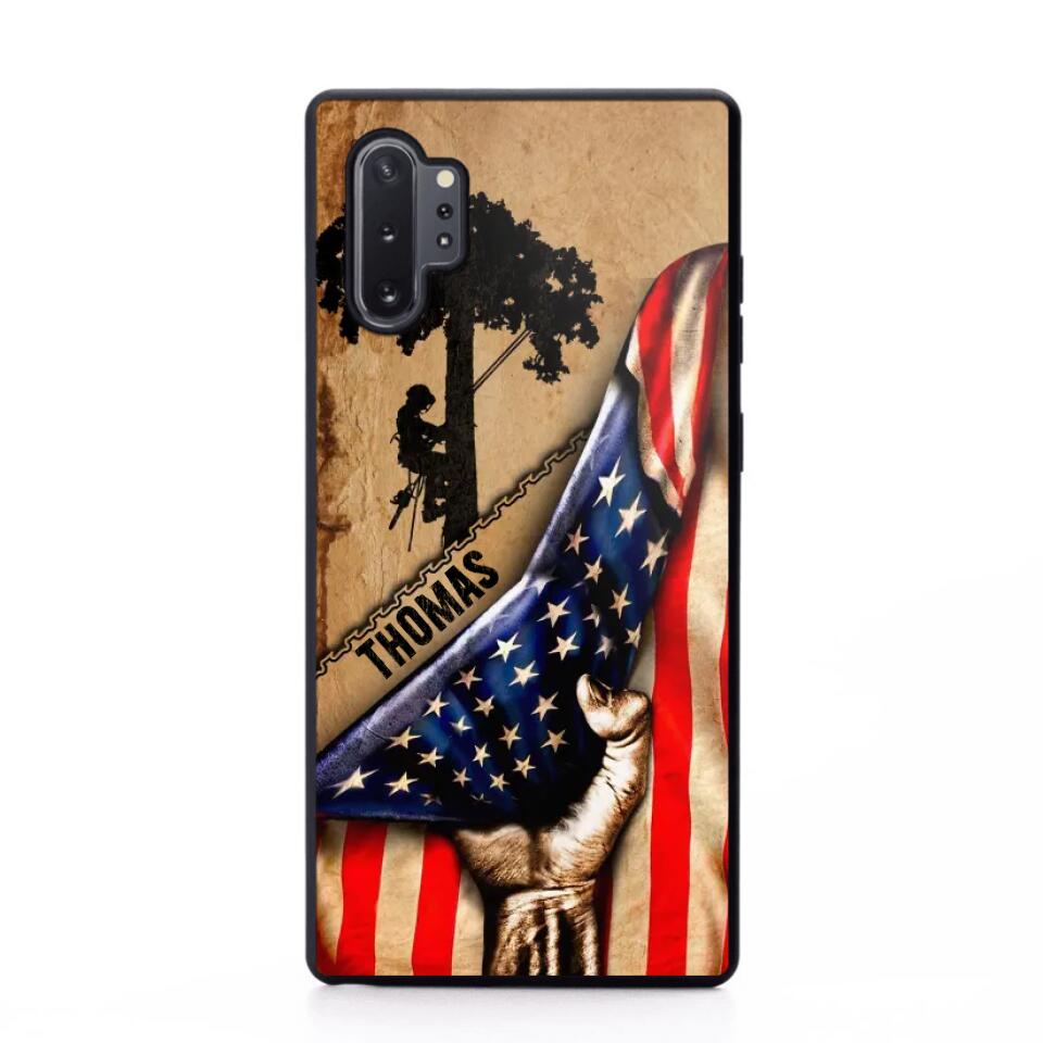 Personalized US Arborist Phonecase Printed 23JAN-DT29