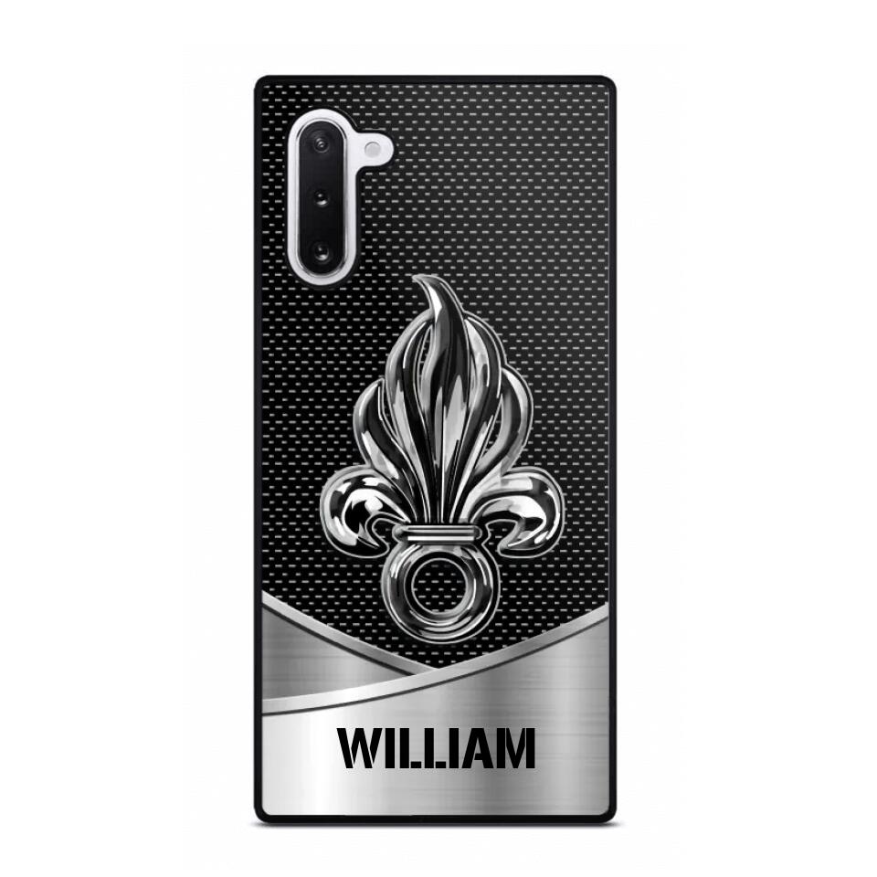 Personalized French Veteran Logo & Tag Name Phonecase Printed 23JAN-VD29