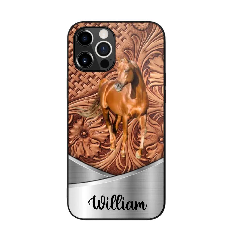 Personalized Image Your Horse Phonecase Printed 23JAN-VD30