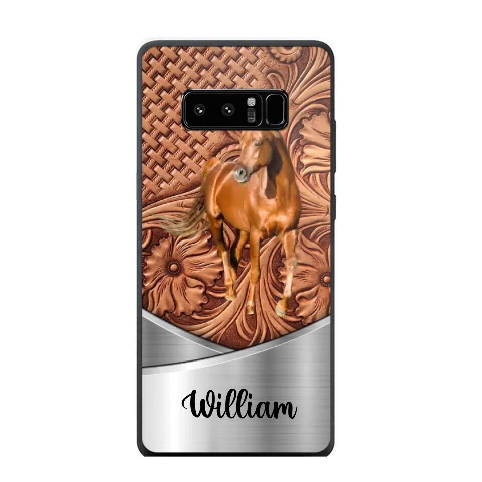 Personalized Image Your Horse Phonecase Printed 23JAN-VD30