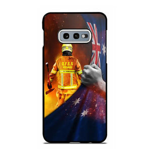 Personalized Australian Firefighter Uniform Flag Phonecase Printed 23FEB-DT01