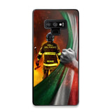 Personalized Italian Firefighter Uniform Flag Phonecase Printed 23FEB-DT01