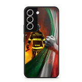 Personalized Italian Firefighter Uniform Flag Phonecase Printed 23FEB-DT01