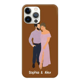 Personalized Your Couple Image Art Phonecase Printed QTVD0202