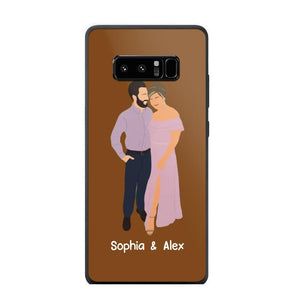 Personalized Your Couple Image Art Phonecase Printed QTVD0202