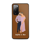 Personalized Your Couple Image Art Phonecase Printed QTVD0202