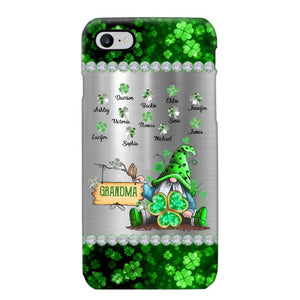 Personalized Lucky Grandma Mommy Nana Gigi Kid Name Hipppie  Phonecase Printed 23FEB-VD04