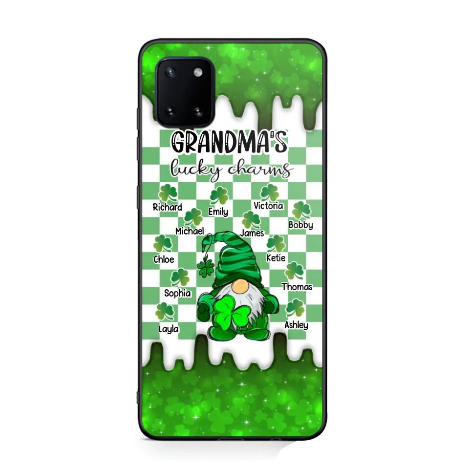 Personalized Grandma's Lucky Charms Kid Name Phonecase Printed QTVD0802