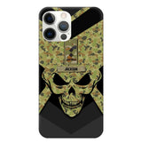 Personalized Australian Soldier/ Veteran Rank Camo with Name Phonecase Printed 23FEB-HQ10