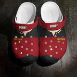 Personalized Name & Title Fan Star Clog Slipper Shoes Printed QTHQ1602