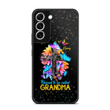 Personalized Butterfly Blessed To Be Called Grandma & Kid's Name Phonecase Printed PNHQ1602