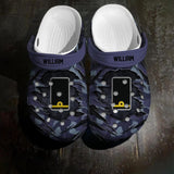 Personalized Norwegian Veteran/Soldier Rank Camo Clog Slipper Shoes Printed 23FEB-HQ24