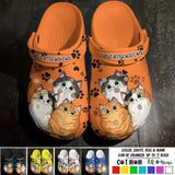 Personalized Life Is Better With Cats CatMom Fur Mama Cat Lovers Gifts Clog Slipper Shoes Printed 23FEB-DT23