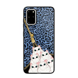 Personalized Cats with Colorful Leopard Skin Cat Lovers Gift Phonecase Printed 23FEB-HQ23