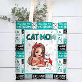 Personalized Cat Mom Tote Bag Printed QTHQ2802