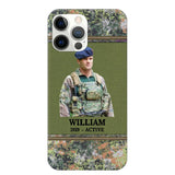 Personalized Upload Photo Netherlands Veteran/Soldier Phonecase Printed 23FEB-HQ28