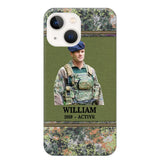 Personalized Upload Photo Netherlands Veteran/Soldier Phonecase Printed 23FEB-HQ28