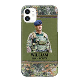 Personalized Upload Photo Netherlands Veteran/Soldier Phonecase Printed 23FEB-HQ28