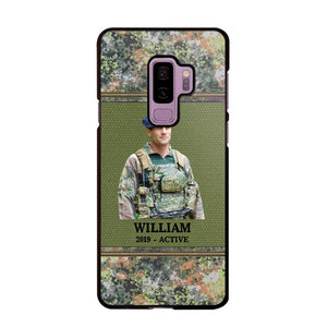 Personalized Upload Photo Netherlands Veteran/Soldier Phonecase Printed 23FEB-HQ28