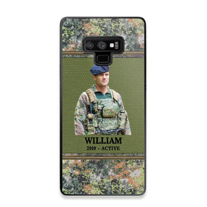 Personalized Upload Photo Netherlands Veteran/Soldier Phonecase Printed 23FEB-HQ28