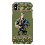 Personalized Upload Photo Norwegian Veteran/Soldier Phonecase Printed 23FEB-HQ28