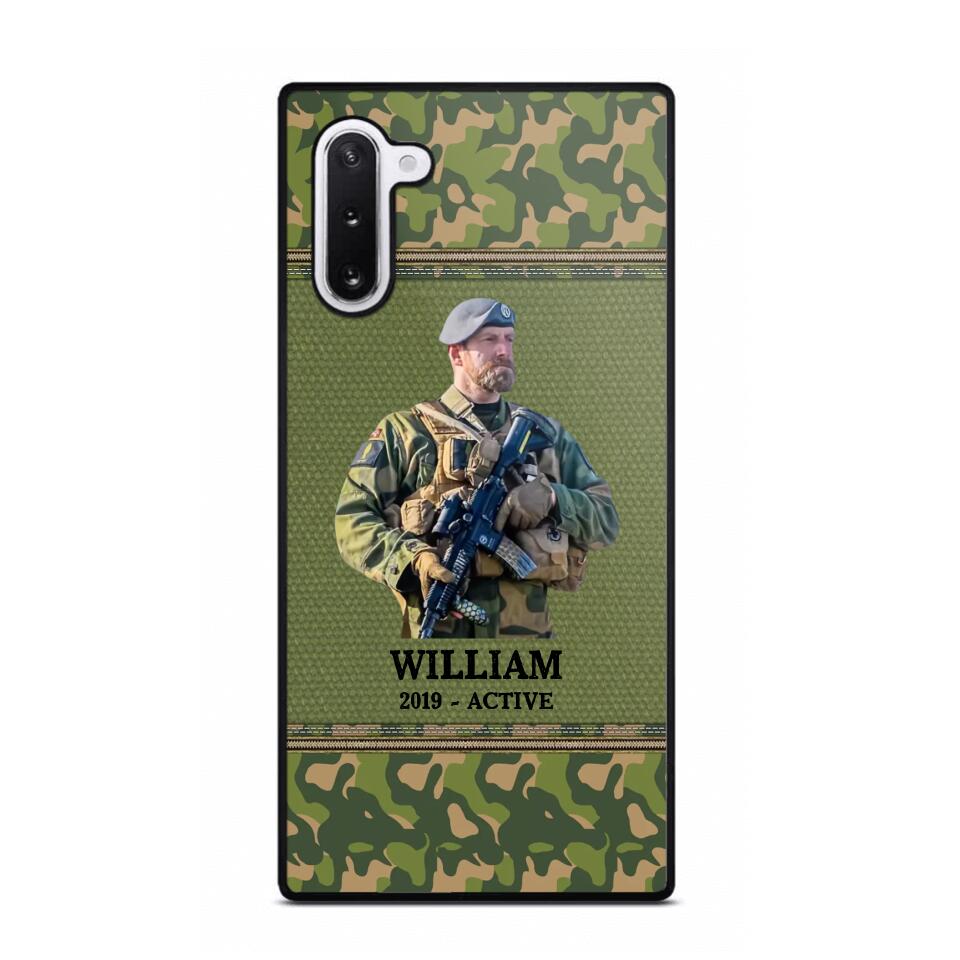 Personalized Upload Photo Norwegian Veteran/Soldier Phonecase Printed 23FEB-HQ28