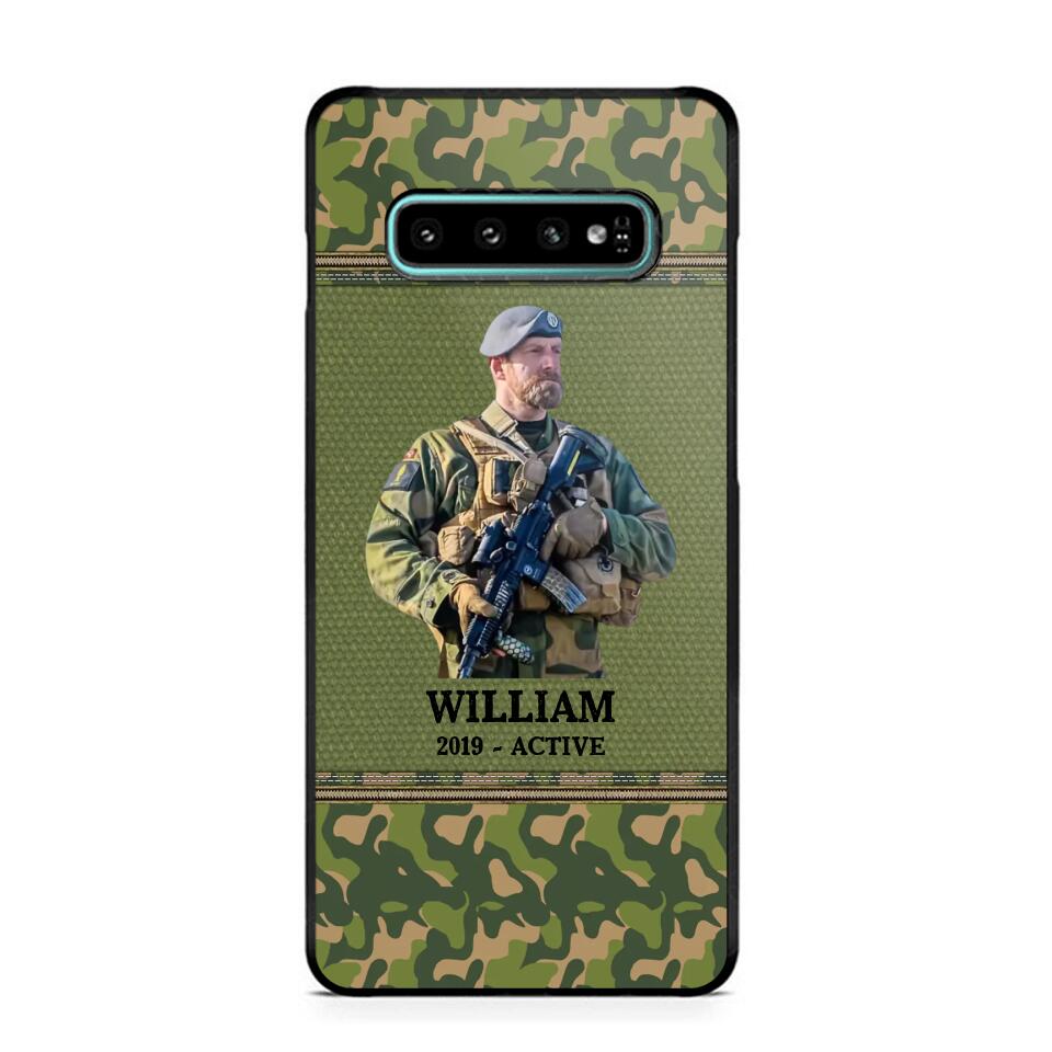 Personalized Upload Photo Norwegian Veteran/Soldier Phonecase Printed 23FEB-HQ28