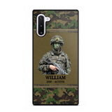 Personalized Upload Photo Swiss Veteran/Soldier Phonecase Printed 23FEB-HQ28