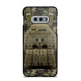 Personalized French Veteran/Soldier Uniform Rank Camo Phonecase Printed 23MAR-DT01