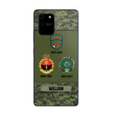 Personalized Canadian Soldier/ Veteran Logo Camo Phonecase Printed 23MAR-DT08