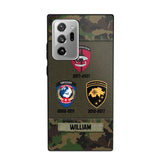 Personalized Swiss Soldier/ Veteran Logo Camo Phonecase Printed 23MAR-DT08