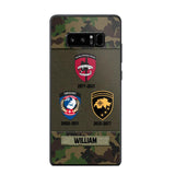 Personalized Swiss Soldier/ Veteran Logo Camo Phonecase Printed 23MAR-DT08