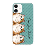 Personalized Cat Lovers With Colorful Background Phonecase Printed 23MAR-HQ10