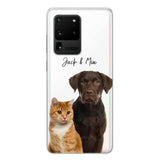 Personalized Upload Your Dog Cat Photo Dog Cat Lovers Silicon Phonecase 23MAR-HQ10