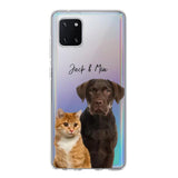 Personalized Upload Your Dog Cat Photo Dog Cat Lovers Silicon Phonecase 23MAR-HQ10