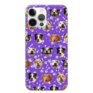 Personalized Upload Your Dog Photo Head Dog Lovers Phonecase Printed QTHQ1303