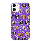 Personalized Upload Your Dog Photo Head Dog Lovers Phonecase Printed QTHQ1303