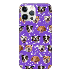 Personalized Upload Your Dog Photo Head Dog Lovers Phonecase Printed QTHQ1303