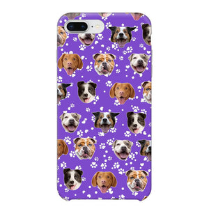 Personalized Upload Your Dog Photo Head Dog Lovers Phonecase Printed QTHQ1303