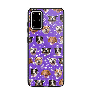 Personalized Upload Your Dog Photo Head Dog Lovers Phonecase Printed QTHQ1303