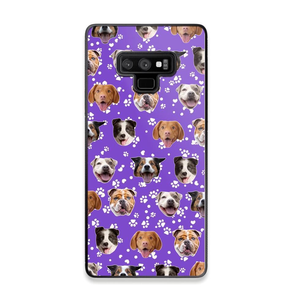 Personalized Upload Your Dog Photo Head Dog Lovers Phonecase Printed QTHQ1303