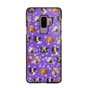 Personalized Upload Your Dog Photo Head Dog Lovers Phonecase Printed QTHQ1303