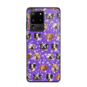 Personalized Upload Your Dog Photo Head Dog Lovers Phonecase Printed QTHQ1303