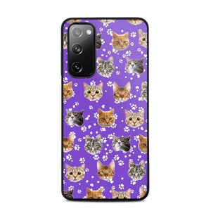 Personalized Upload Your Cat Photo Head Cat Lovers Phonecase Printed QTHQ1303