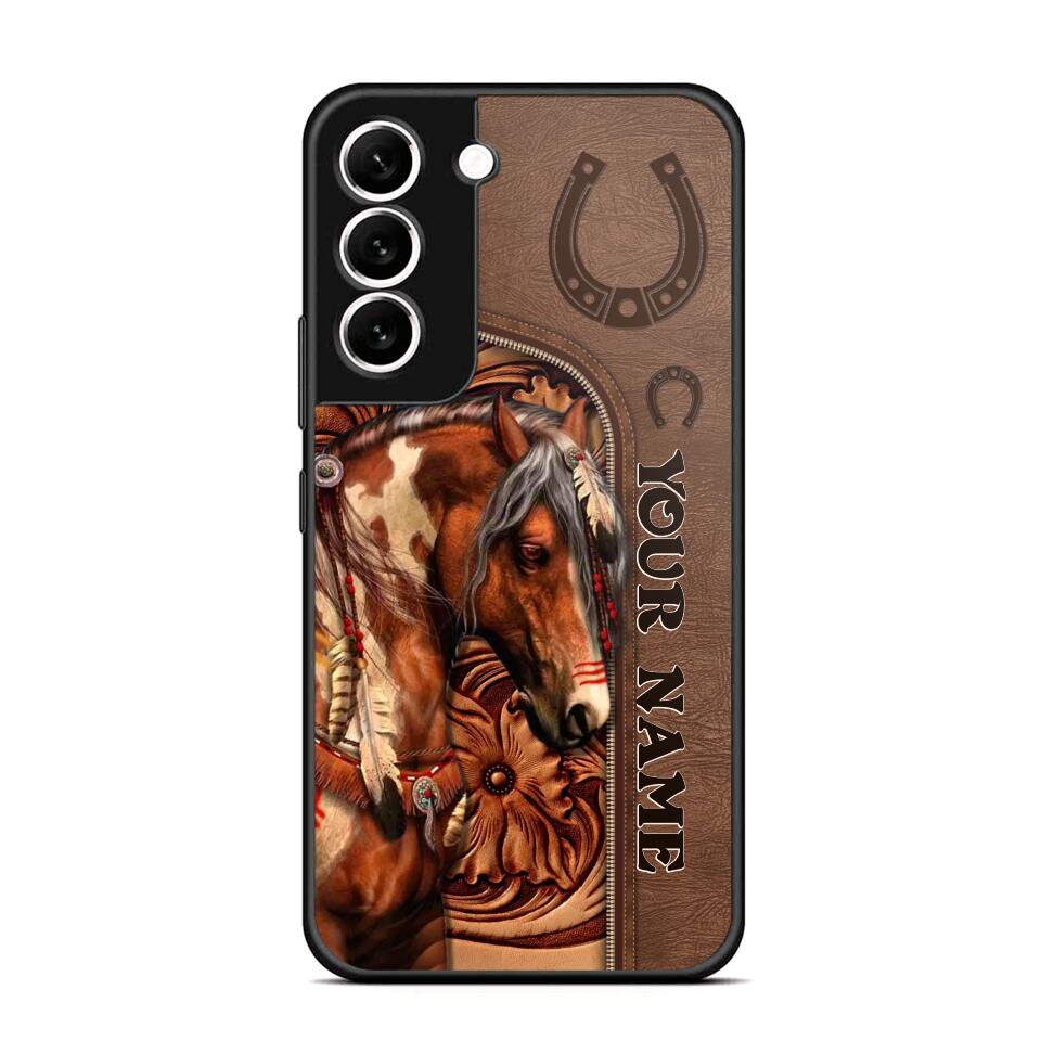 Personalized Horse Lovers Phonecase Printed 23MAR-DT15