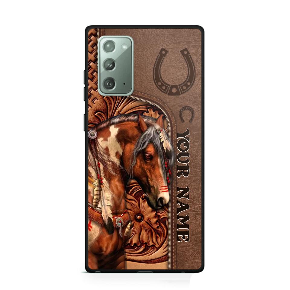 Personalized Horse Lovers Phonecase Printed 23MAR-DT15