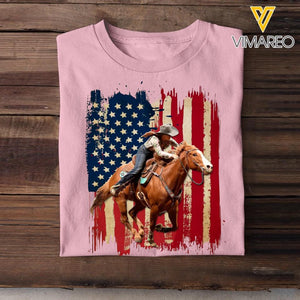 Personalized Upload Your Horse Photo Tshirt Printed 23MAR-DT18