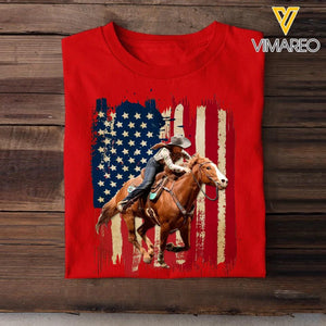 Personalized Upload Your Horse Photo Tshirt Printed 23MAR-DT18