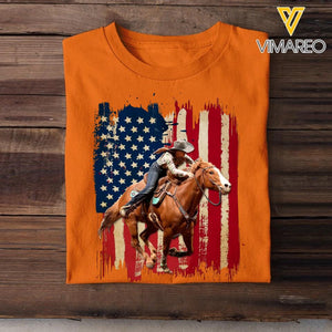 Personalized Upload Your Horse Photo Tshirt Printed 23MAR-DT18